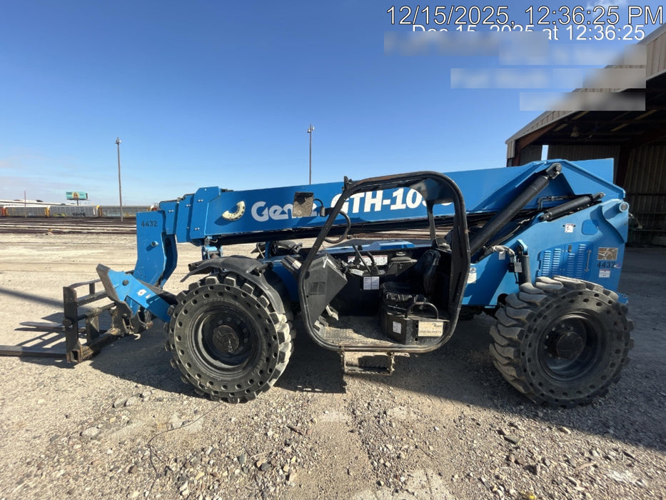 2017 Genie GTH-1056 Genie GTH1056, Solid Tires, 60" carriage, Light Kit, Open ROPS
