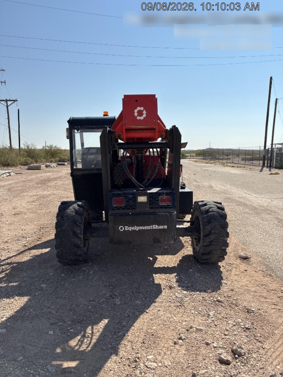 2019 Manitou MTA6034 Canopy, LED Work Lights, Solid Tires, Beacon, Auxiliary Hydraulics 48" Carriage and 48" Forks
