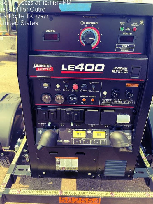 2025 LINCOLN ELECTRIC LE400