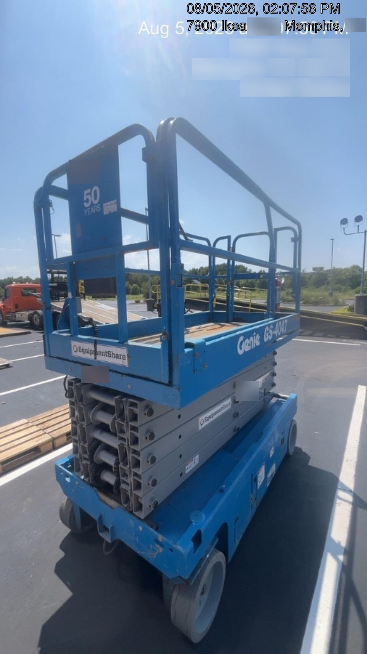 2016 Genie GS-4047 Standard Rental Specs