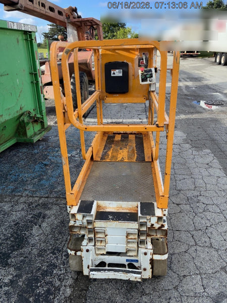 Custom Equipment HB-1430 <ul>
 <li>Hy-Brid Scissor Lift</li>
  <li>Platform capacity up to 670 lbs.</li>
  <li>Working height up to 20 ft</li>
  <li>Weighs under 1,700 lbs.</li>
  <li>Non-marking wheels </li>
</ul>
