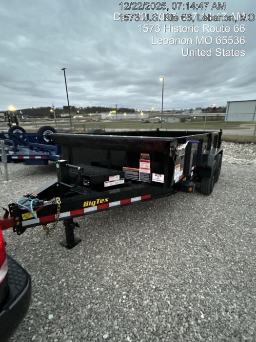 2025 BIG TEX TRAILER 16LP-14BK6SIRPD