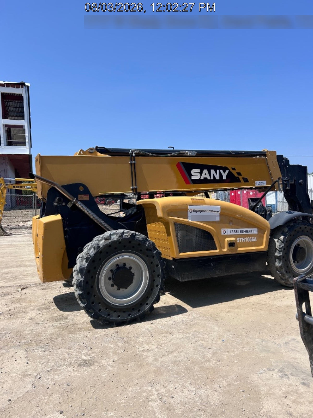 2021 SANY STH1056