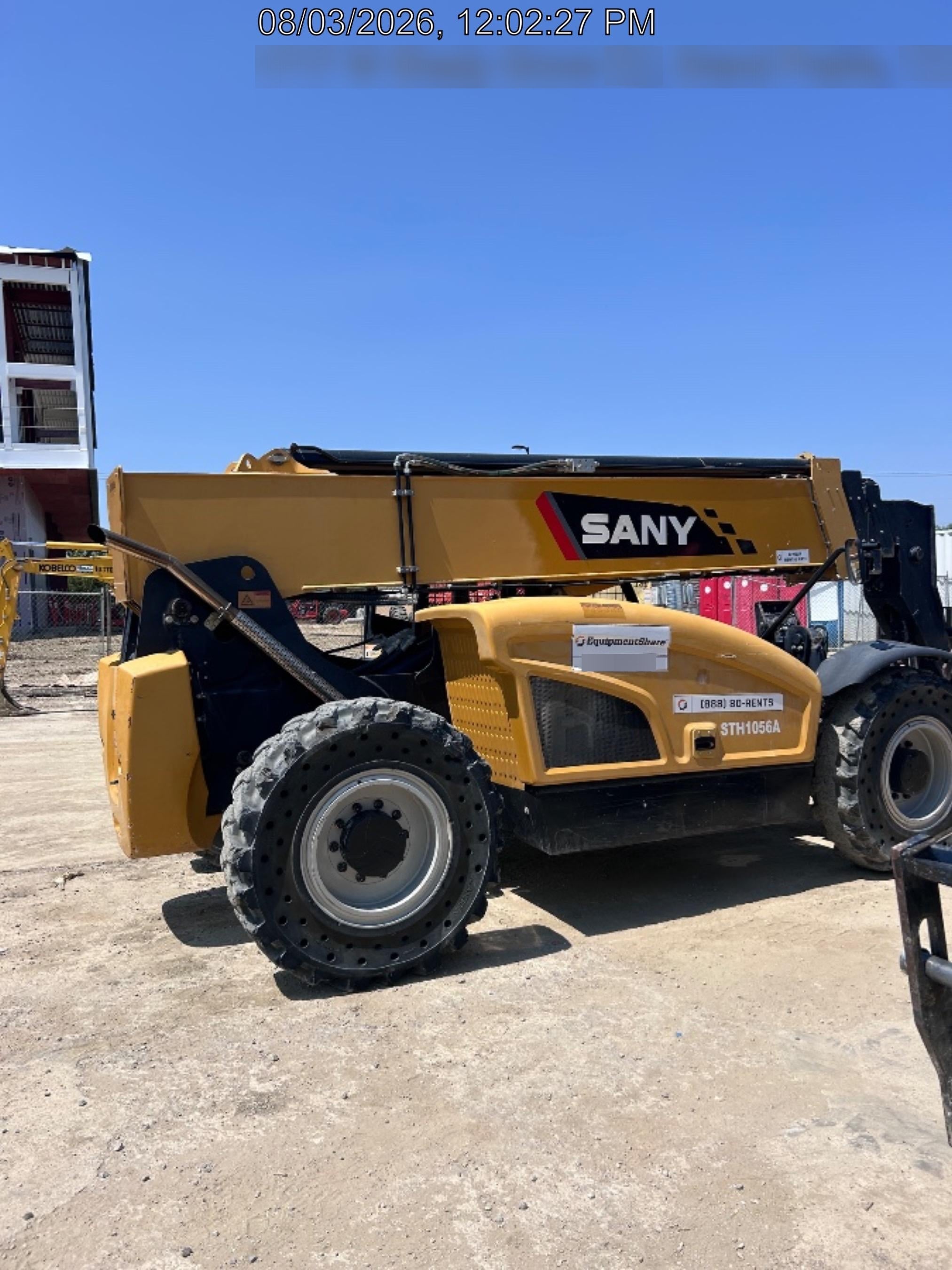 2021 SANY STH1056