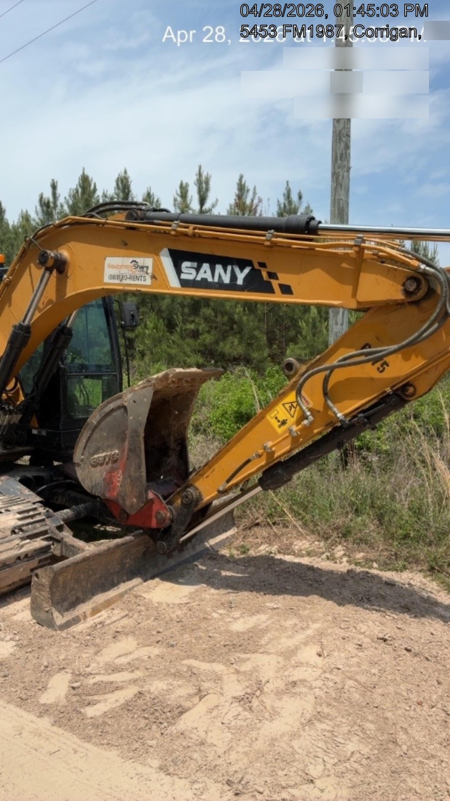 2017 SANY SY135C