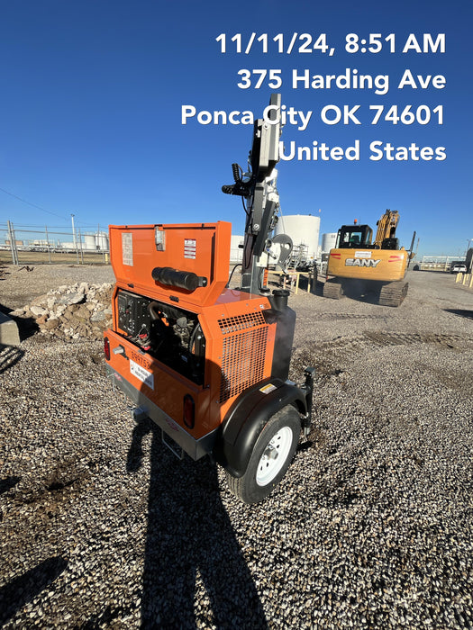 2024 Wanco WLTT-4MM4K Diesel, Deep Sea Controller, Shore Power Plug, Auto Start, (4) 350W LED Floodlights, 4kW Generator, 60 Gal Fuel Tank, 2" Ball, T3