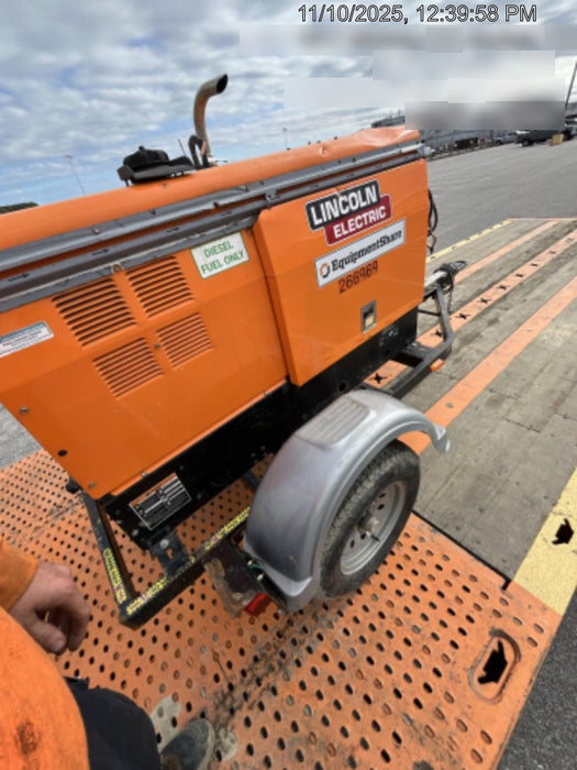 2022 Lincoln Electric LE400 Kubota V1505, Trlr, Cable Rack, Light Kit, ES Decals, T3