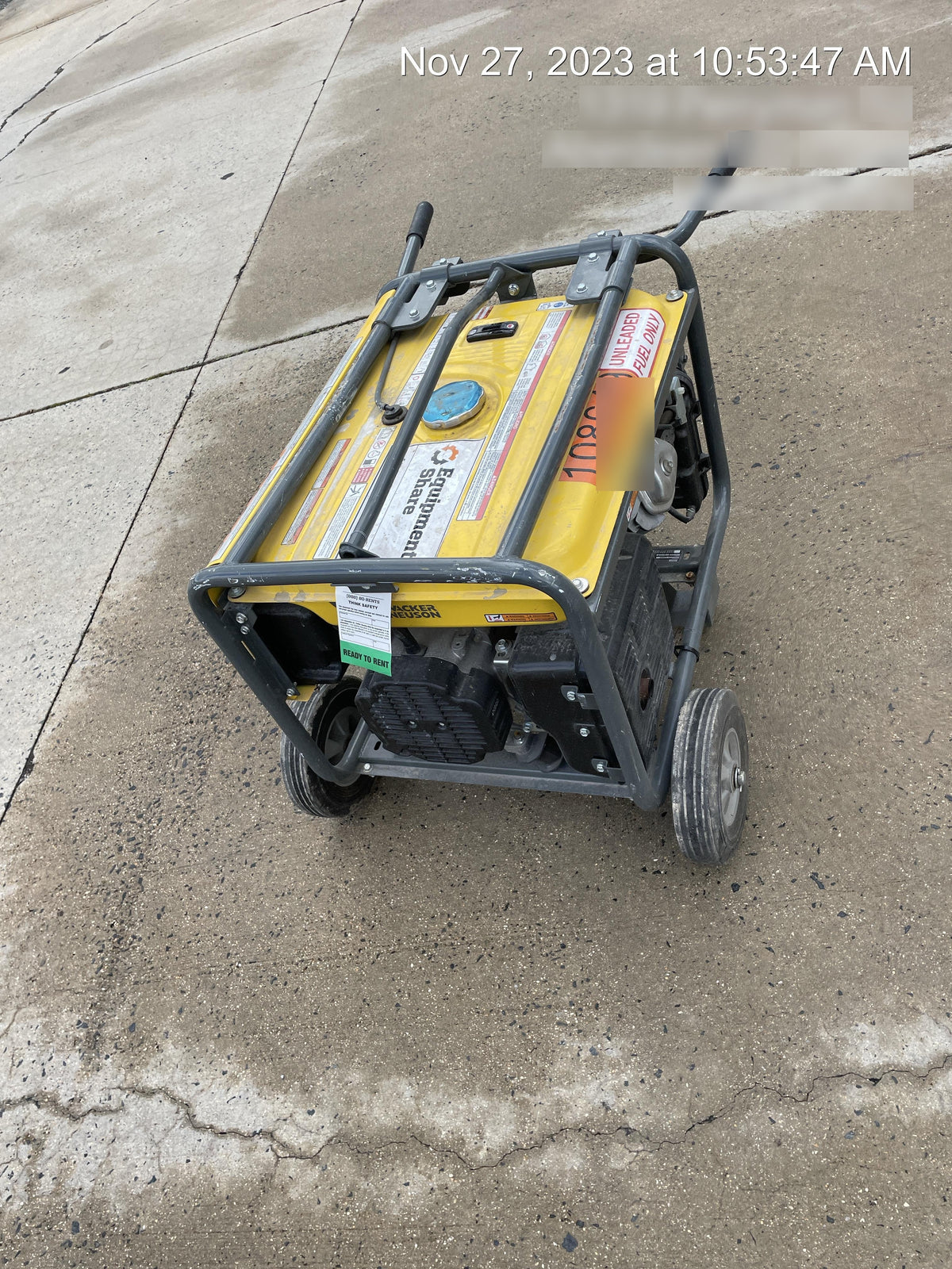 2020 WACKER NEUSON GP6600A
