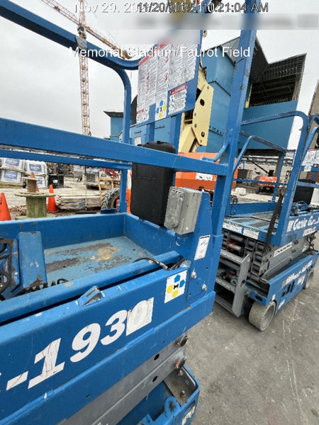 2018 Genie GS-1930 Genie GS-1930 w/Fixed Rail, Chain Entry