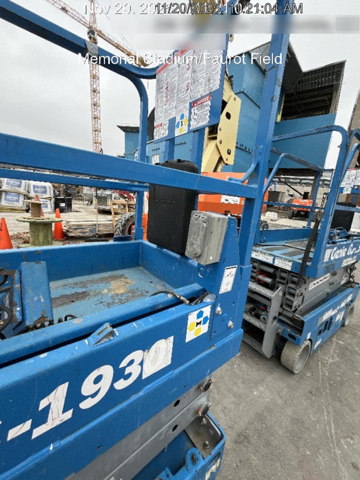 2018 Genie GS-1930 Genie GS-1930 w/Fixed Rail, Chain Entry