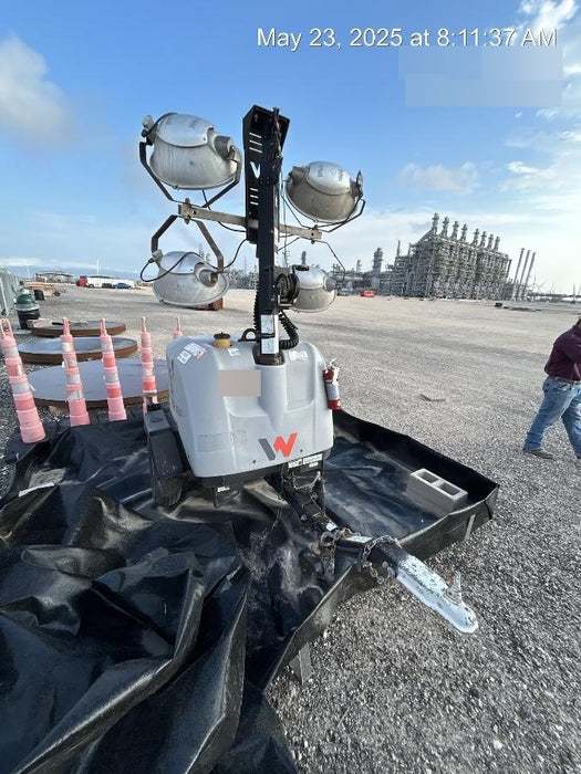 2019 Wacker Neuson LTV6L-MH Wacker Neuson LTV6L Mobile Light Tower w/Fuel Level Sensor Installed