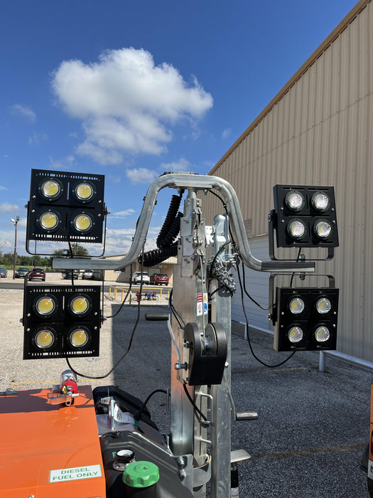 2024 Wanco WLTT-4MM4K Diesel, Deep Sea Controller, Shore Power Plug, Auto Start, (4) 350W LED Floodlights, 4kW Generator, 60 Gal Fuel Tank, 2" Ball, T3