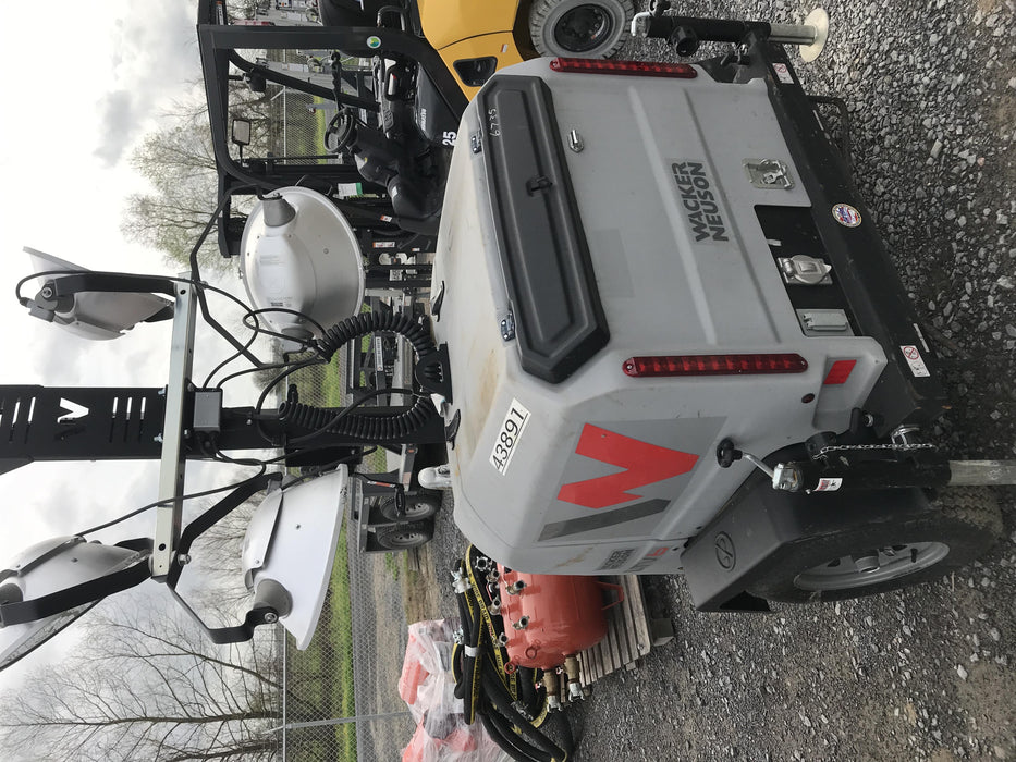 2019 Wacker Neuson LTV6L-MH Wacker Neuson LTV6L Mobile Light Tower w/Fuel Level Sensor Installed
