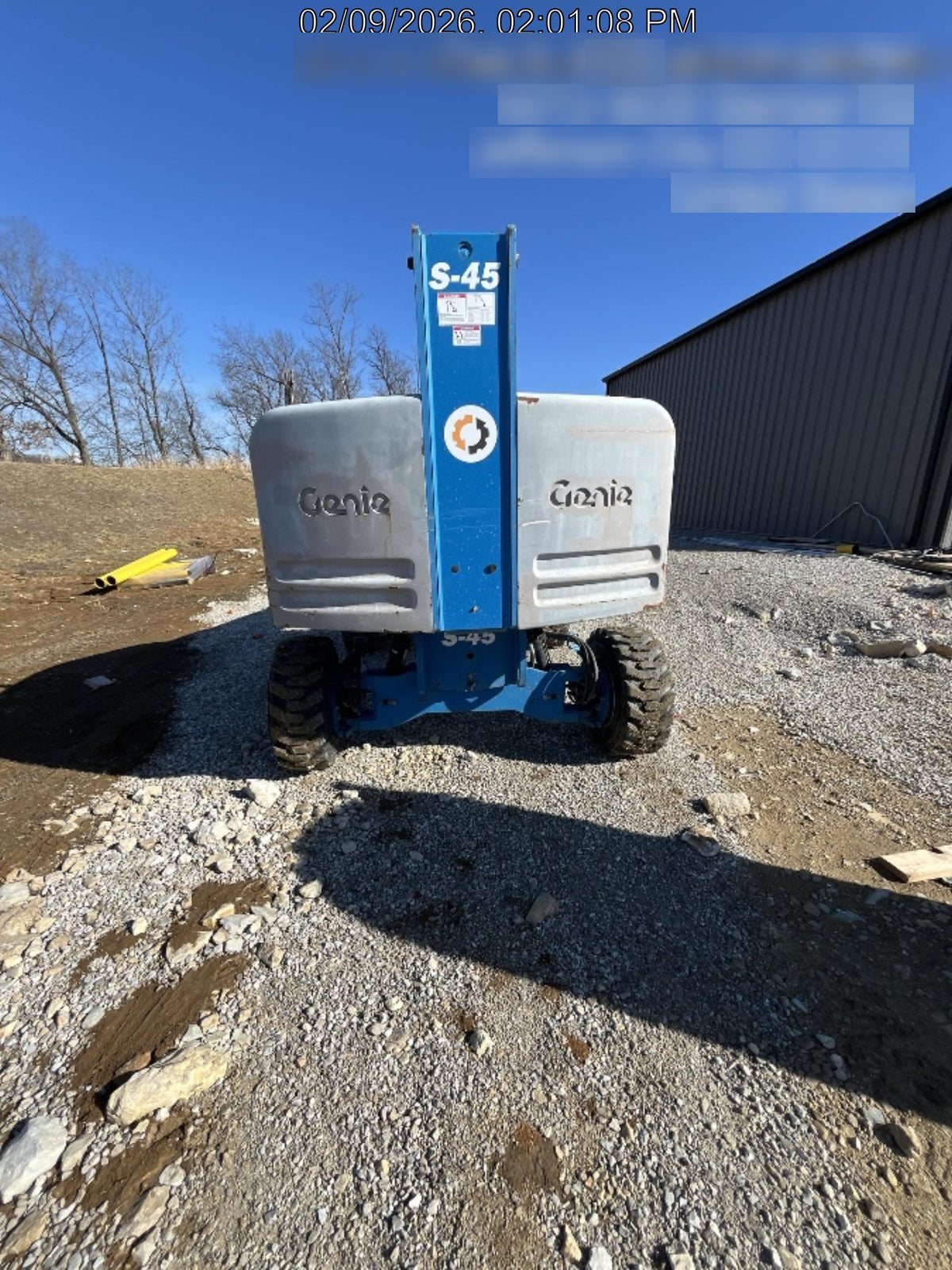 2016 GENIE S-45