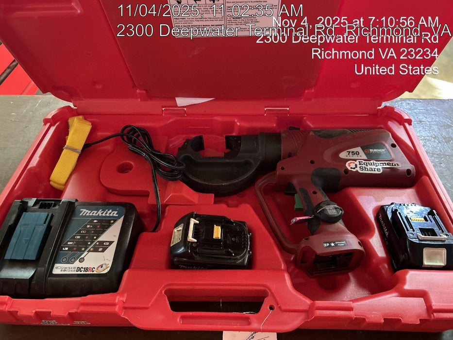 2025 BURNDY PAT750LI