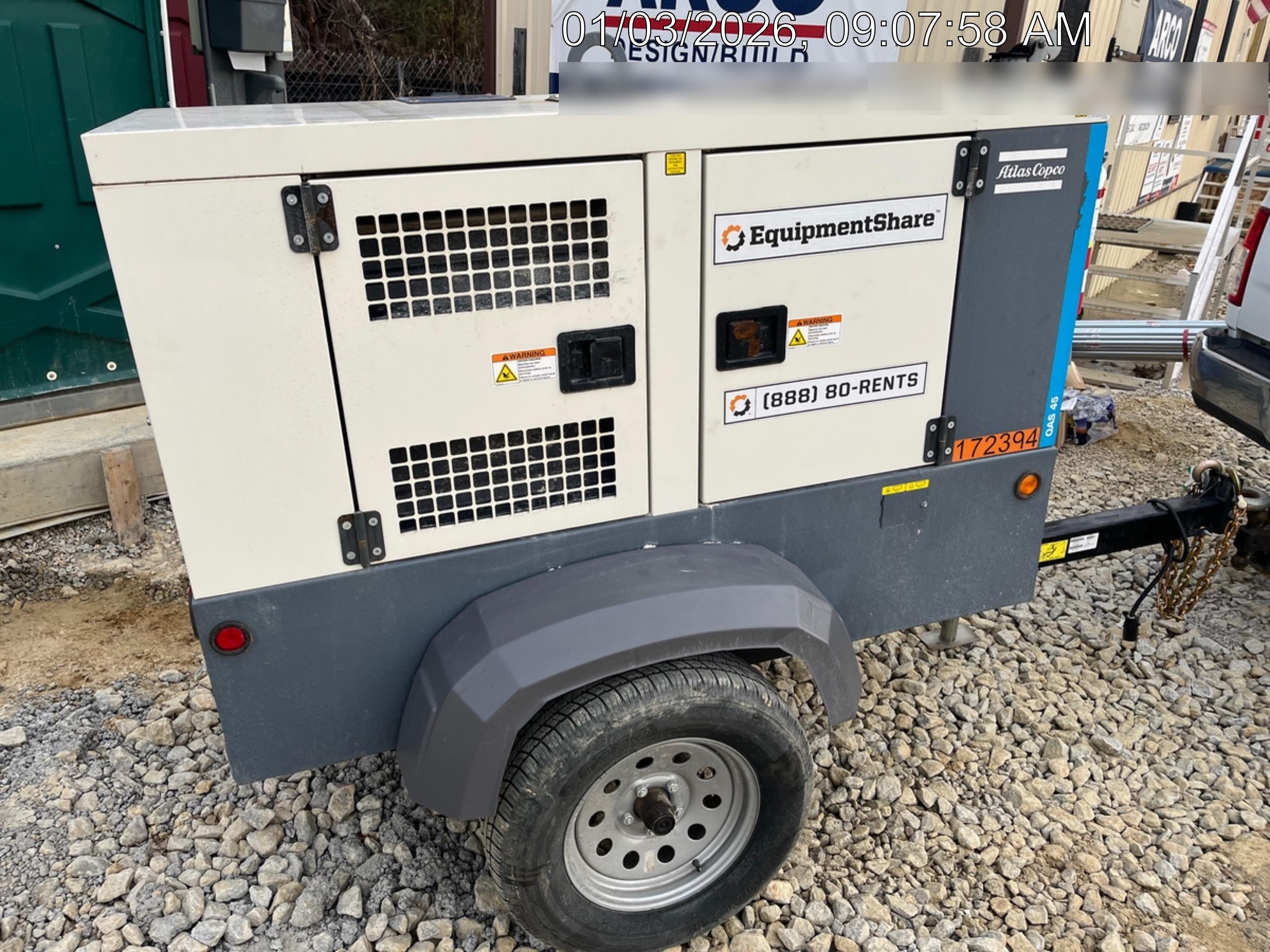 2021 ATLAS COPCO QAS45 CWK