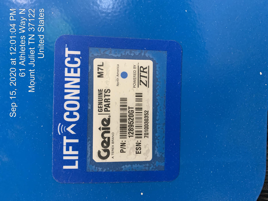 2020 Genie GS-1930 Solid Non Marking Tires, Beacon, Folding rails with half height swing gate