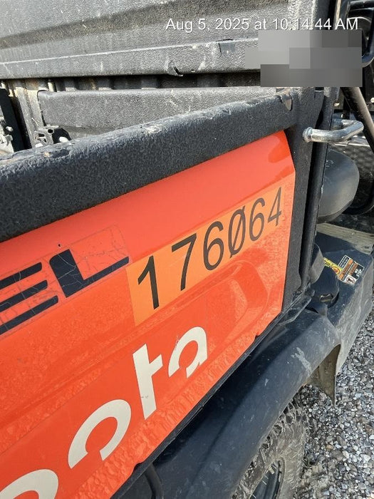 2021 Kubota RTV-X1140W-H Plastic Canopy, Windshield Acrylic Clear, LED Strobe Light, Wire Harness Kit, Back up Alarm