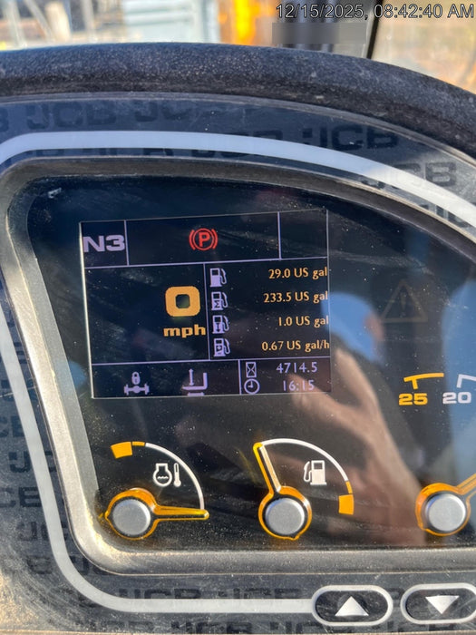 2019 JCB 509-42 74 HP w/CAB/HVAC, Beacon, Aux Hydraulics, Worklights, Solid Tires