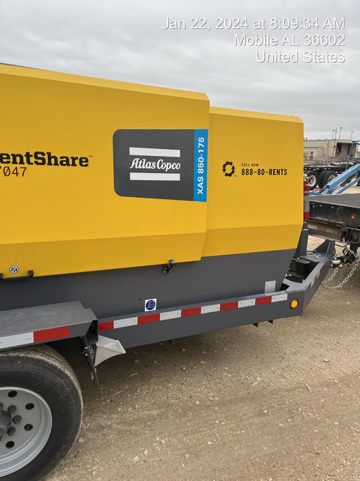 2023 ATLAS COPCO XAS 850