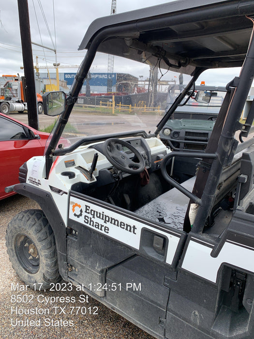 2019 Kawasaki MULE PRO-DX 3 Seater, Standard Options, Backup Alarm, Beacon, Plastic Hard Top, Poly Windshield, Horn Kit