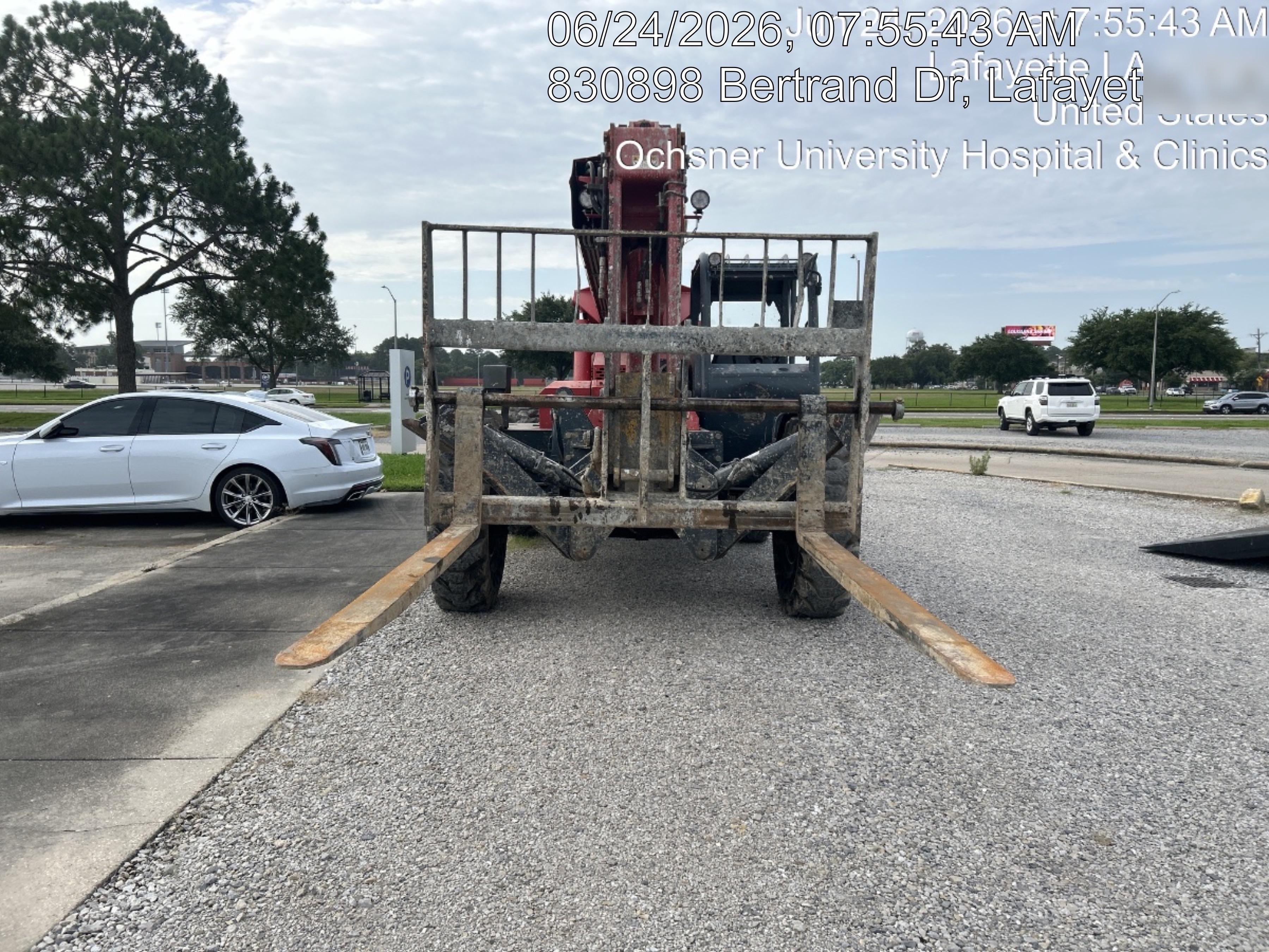2018 Manitou MTA10055 MTA10055 - Canopy, Worklights, Beacon, 66" Carriage, 60" Forks, Solid Tires, Aux Hydraulics