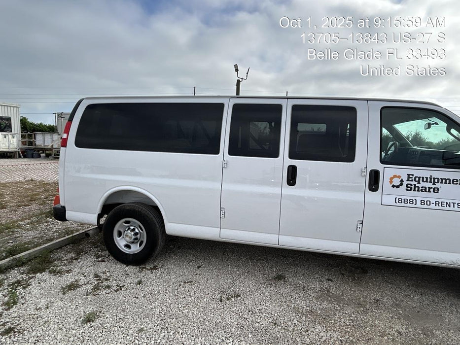 2025 CHEVROLET Express Van - Rental
