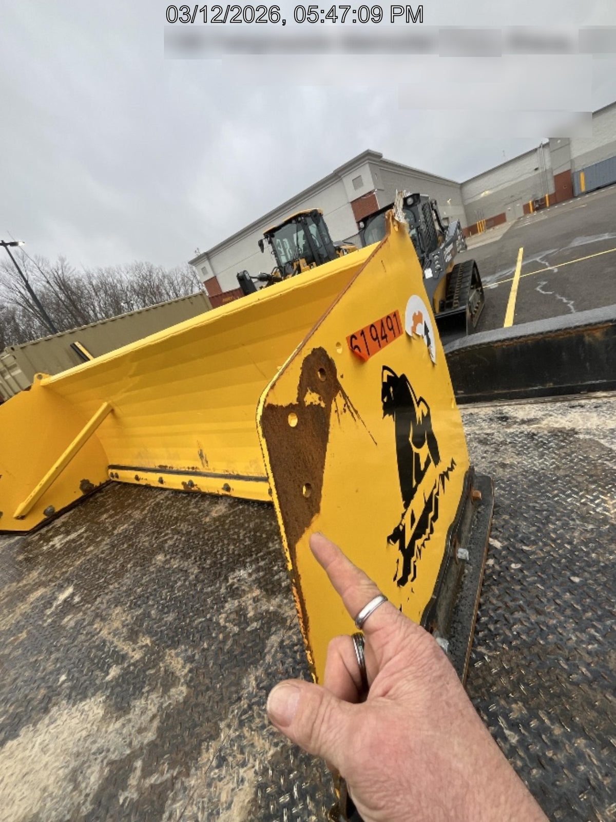 2025 ZM INDUSTRIES 8' Snow Pusher - ZM