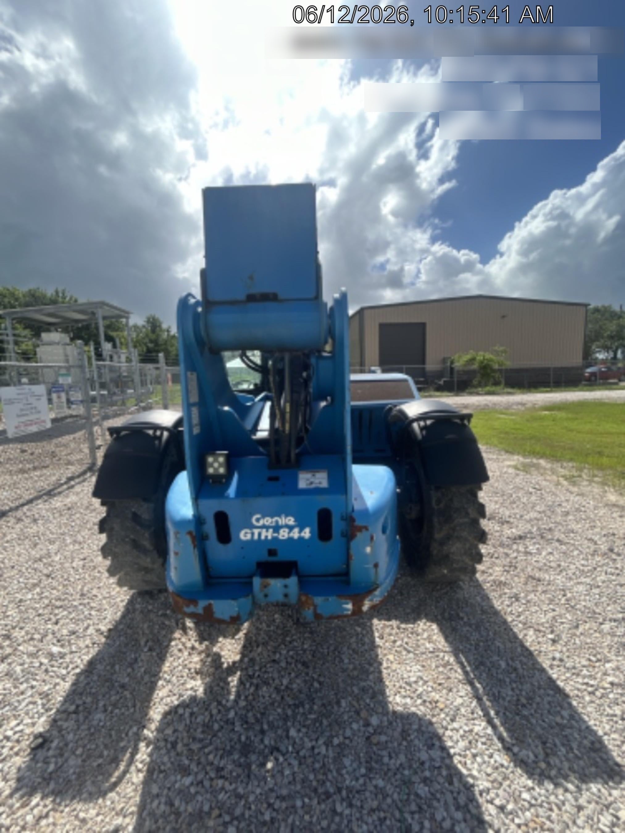 2018 Genie GTH-844 Genie GTH-844 w/Enclosed Cab w/HVAC, Work Lights, Solid Tires, Beacon, 60" Carriage and Forks