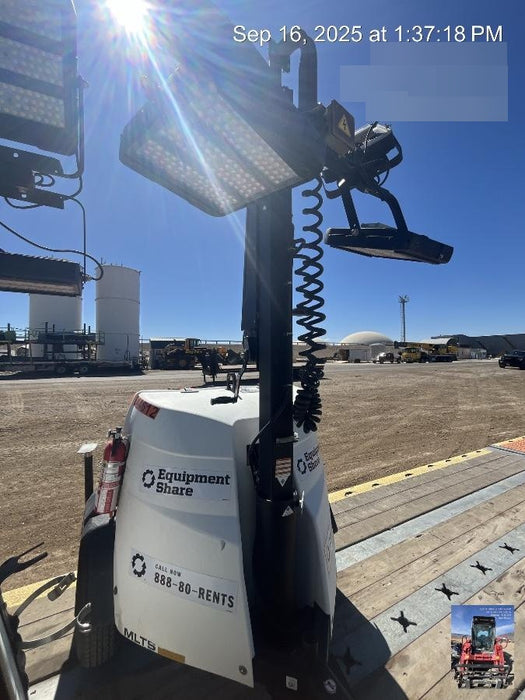 2023 Generac MLT2 Diesel, Flex Switch 120V Input, Powerzone Controller, (4) 320W LED Lights, 4kW Generator, 39.9 Gal Fuel Tank, 2" Ball, T3