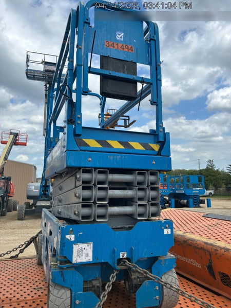 2020 Genie GS-1930 Solid Non Marking Tires, Beacon, Folding rails with half height swing gate, 800W Inverter