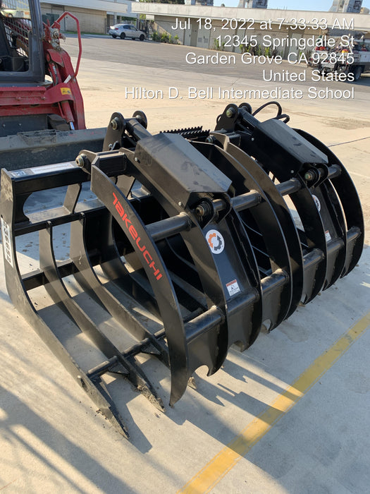 2022 TAKEUCHI 84" Grapple Bucket - Takeuchi