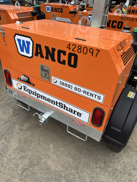 2024 Wanco WLTT-4MM4K Diesel, Deep Sea Controller, Shore Power Plug, Auto Start, (4) 350W LED Floodlights, 4kW Generator, 60 Gal Fuel Tank, 2" Ball, T3