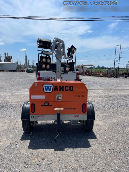 2024 Wanco WLTT-4MM4K Diesel, Deep Sea Controller, Shore Power Plug, Auto Start, (4) 350W LED Floodlights, 4kW Generator, 60 Gal Fuel Tank, 2" Ball, T3