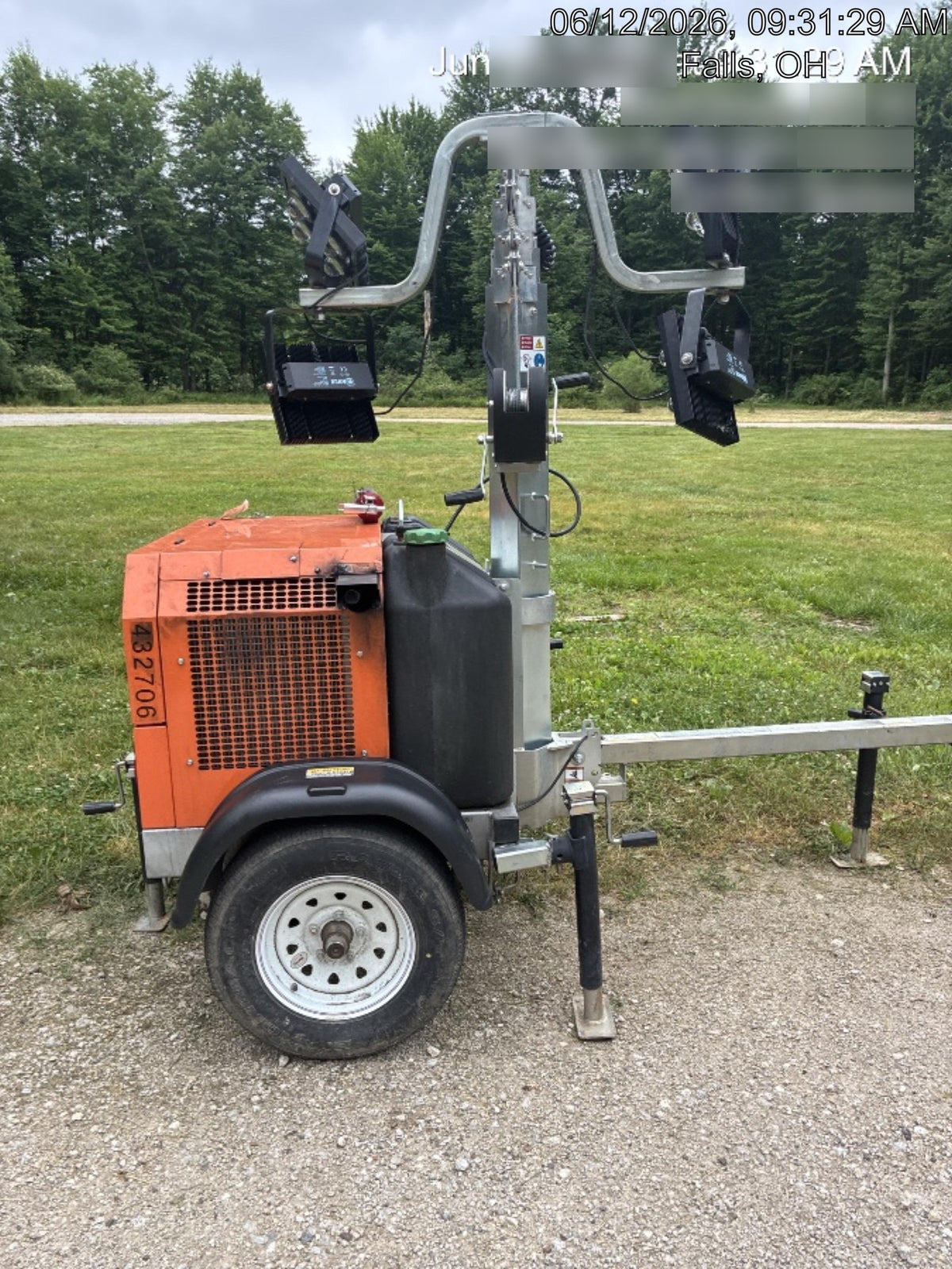 2024 Wanco WLTT-4MM4K Diesel, Deep Sea Controller, Shore Power Plug, Auto Start, (4) 350W LED Floodlights, 4kW Generator, 60 Gal Fuel Tank, 2" Ball, T3