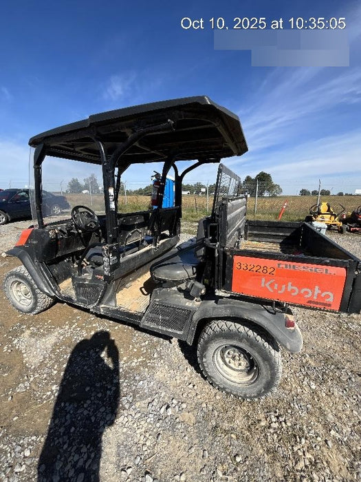 2020 Kubota RTV-X1140W-H 4WD, LED Strobe, Windshield Acrylic Clear, Plastic Canopy, Wire Harness Kit, Backup Alarm