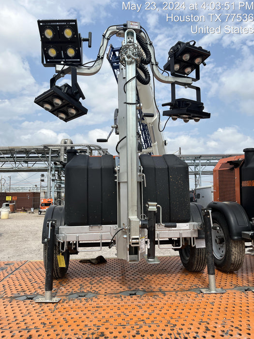 2024 Wanco WLTT-4MM4K Diesel, Deep Sea Controller, Shore Power Plug, Auto Start, (4) 350W LED Floodlights, 4kW Generator, 60 Gal Fuel Tank, 2" Ball, T3