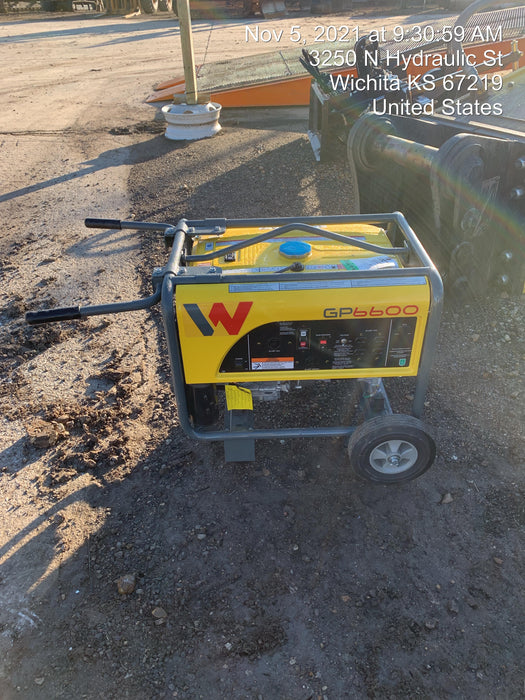 2020 WACKER NEUSON GP6600A