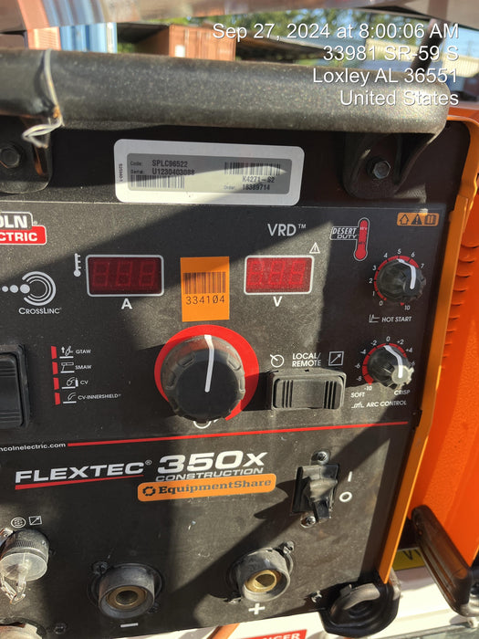 2023 LINCOLN ELECTRIC FLEXTEC 350X