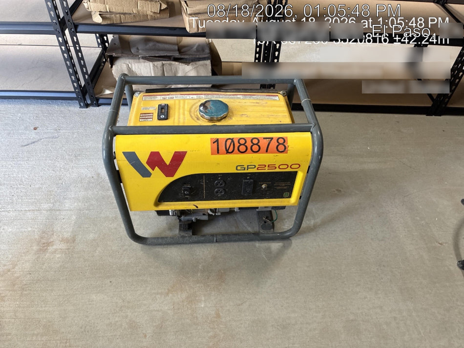 2020 WACKER NEUSON GP2500A