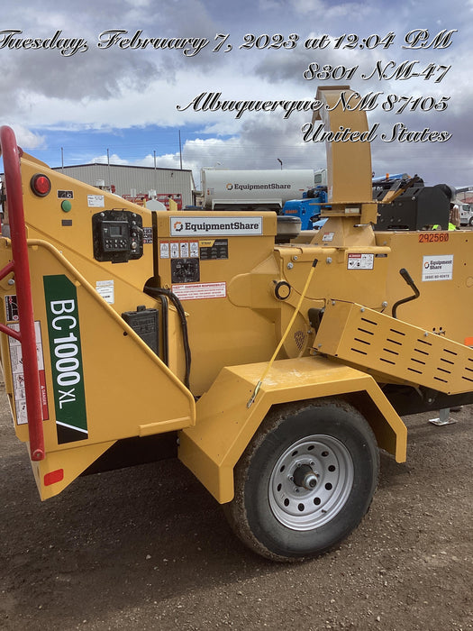 2023 VERMEER BC1000XL Diesel