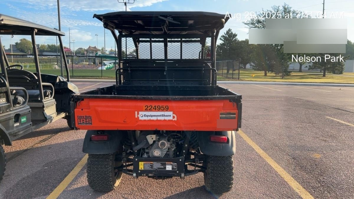 2022 Kubota RTV-X1140W-H Plastic Canopy, Windshield Acrylic Clear, LED Strobe Light, Wire Harness Kit, Back up Alarm