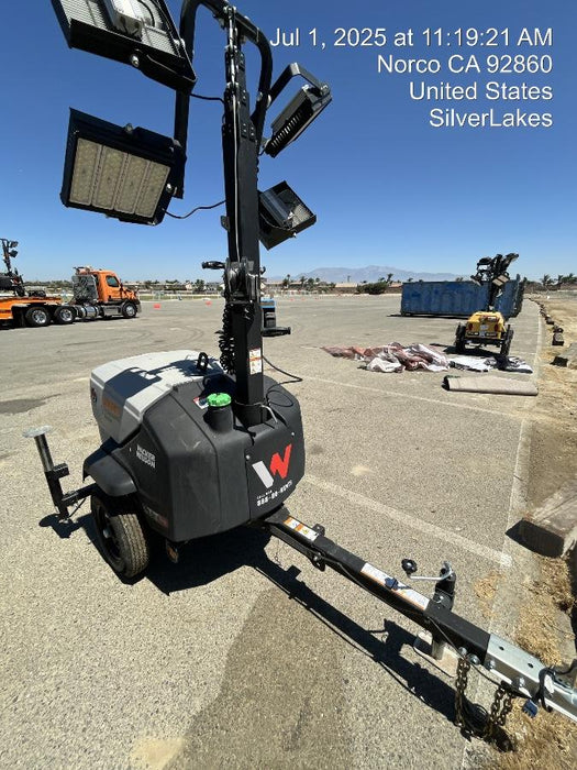 2024 Wacker Neuson LTT4 Diesel, Kohler KDW702, Deep Sea Controller, Auto Start, LED 320W, Bypass Outlet, T3