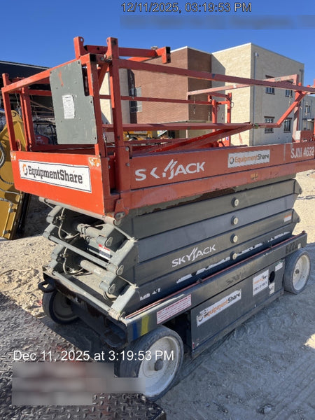 2017 Skyjack SJIII-4632 Skyjack SJ4632, Trojan Battery Set, Extended Warranty 5yr/5k hr