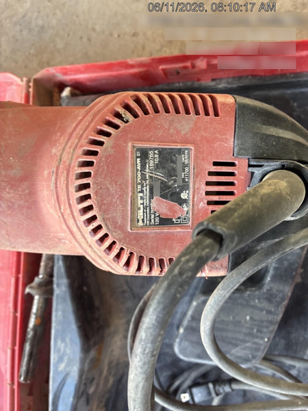 2019 HILTI TE 700-AVR