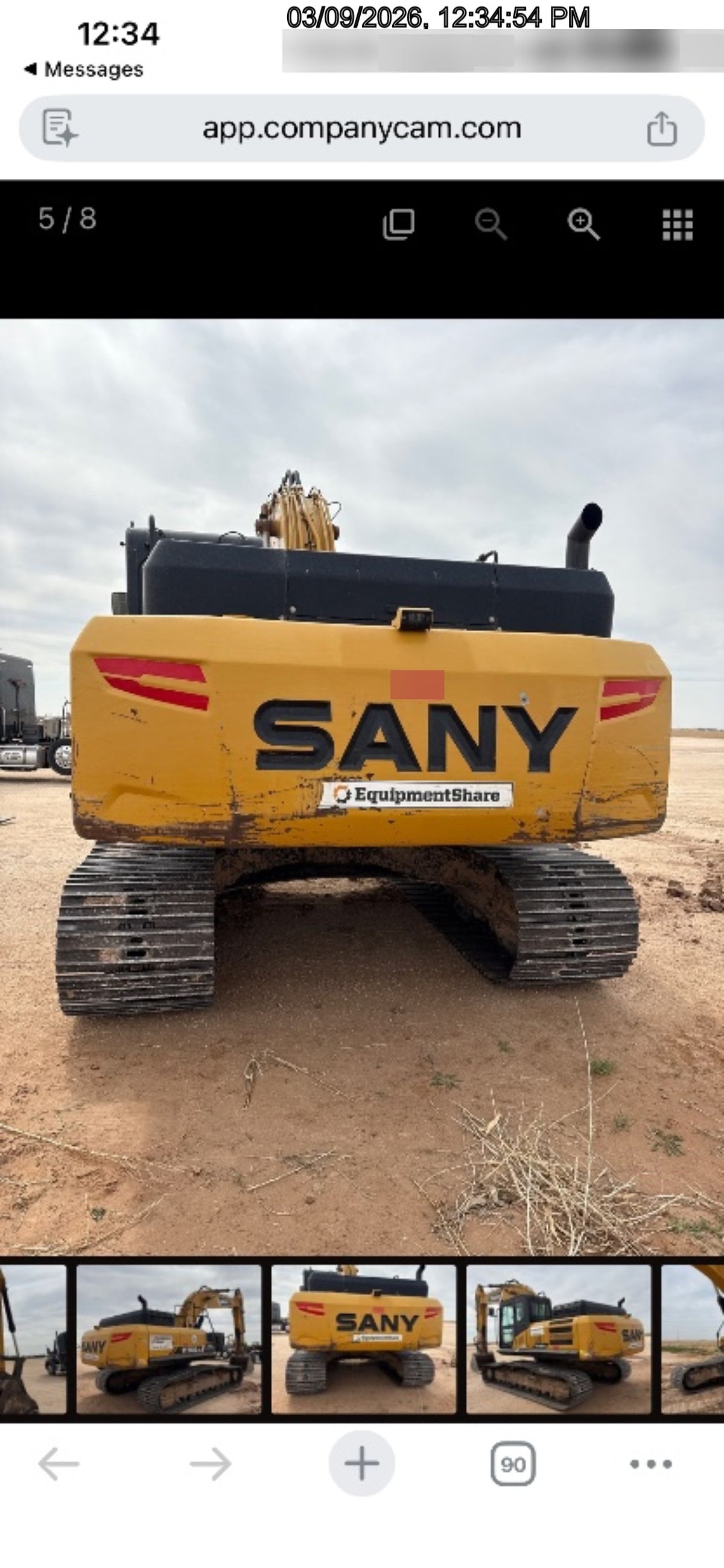 2019 SANY SY265C LC