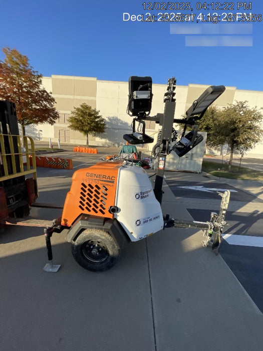 2024 Generac MLT2 Diesel, Flex Switch 120V Input, Powerzone Controller, 
(4) 320W LED Lights, 4kW Generator, 39.9 Gal Fuel Tank, 2" Ball, T3