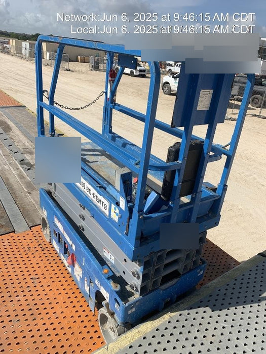 2019 Genie GS-1930 Fixed rails with chain Entry