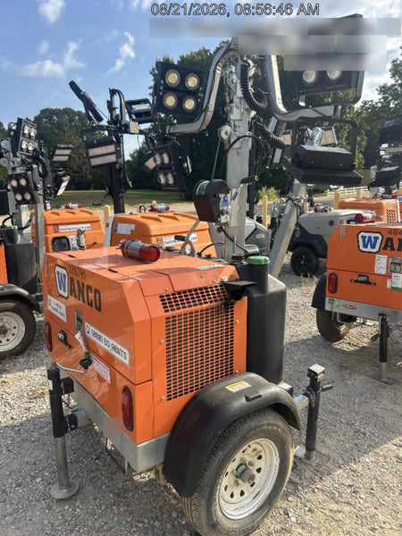 2023 Wanco WLTT-4MM4K Diesel, Deep Sea Controller, Shore Power Plug, Auto Start, (4) 350W LED Floodlights, 4kW Generator, 60 Gal Fuel Tank, 2" Ball, T3