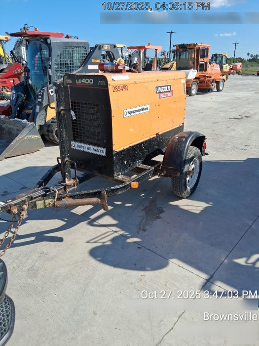 2022 Lincoln Electric LE400 Kubota V1505, Trlr, Cable Rack, Light Kit, ES Decals, T3